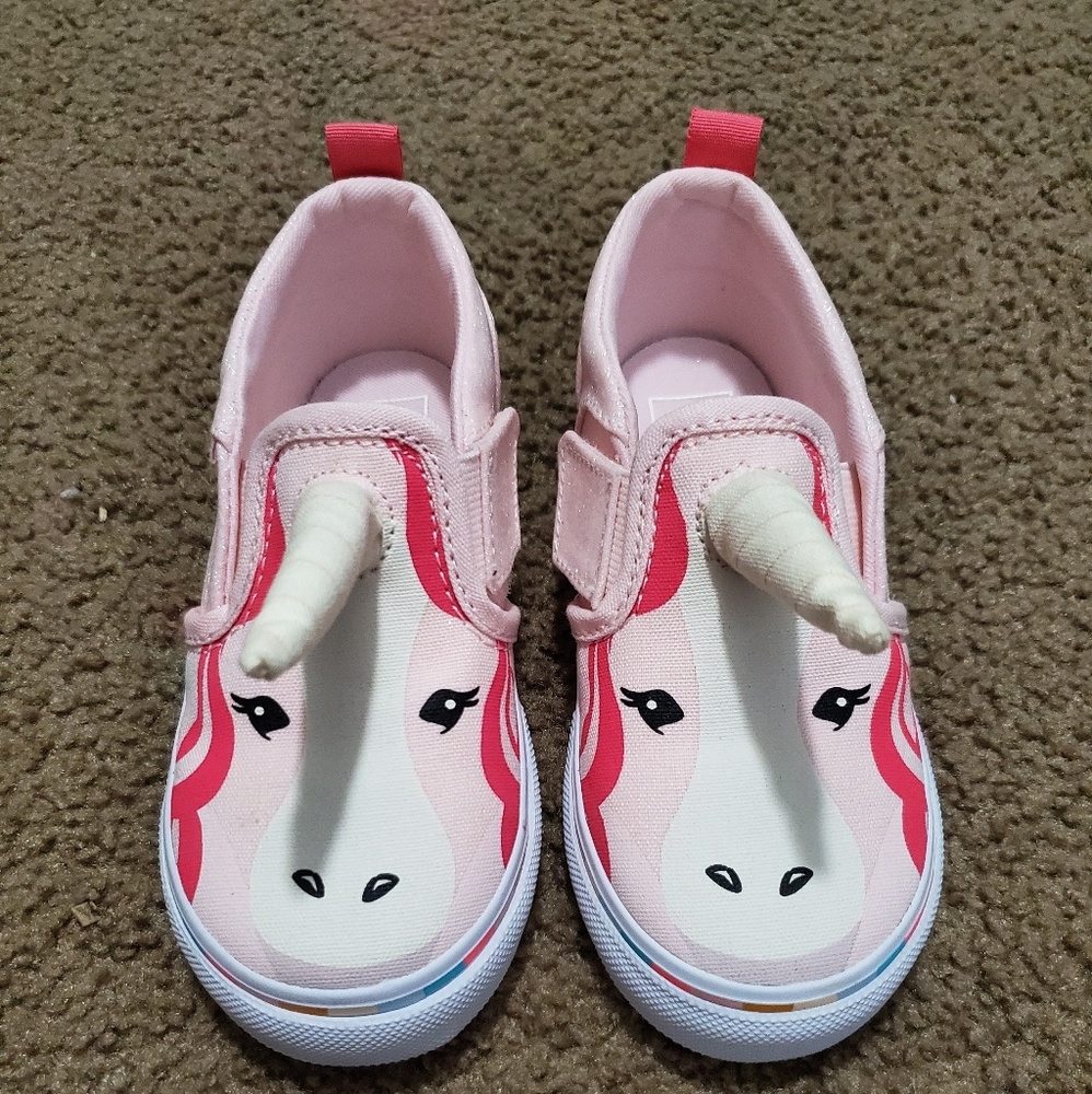 Toddler girl unicorn Van's